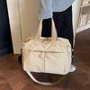 Large Capacity Fitness Bag Multi-Pocket Commuter Shoulder Crossbody Bag Short Travel Duffel Bag