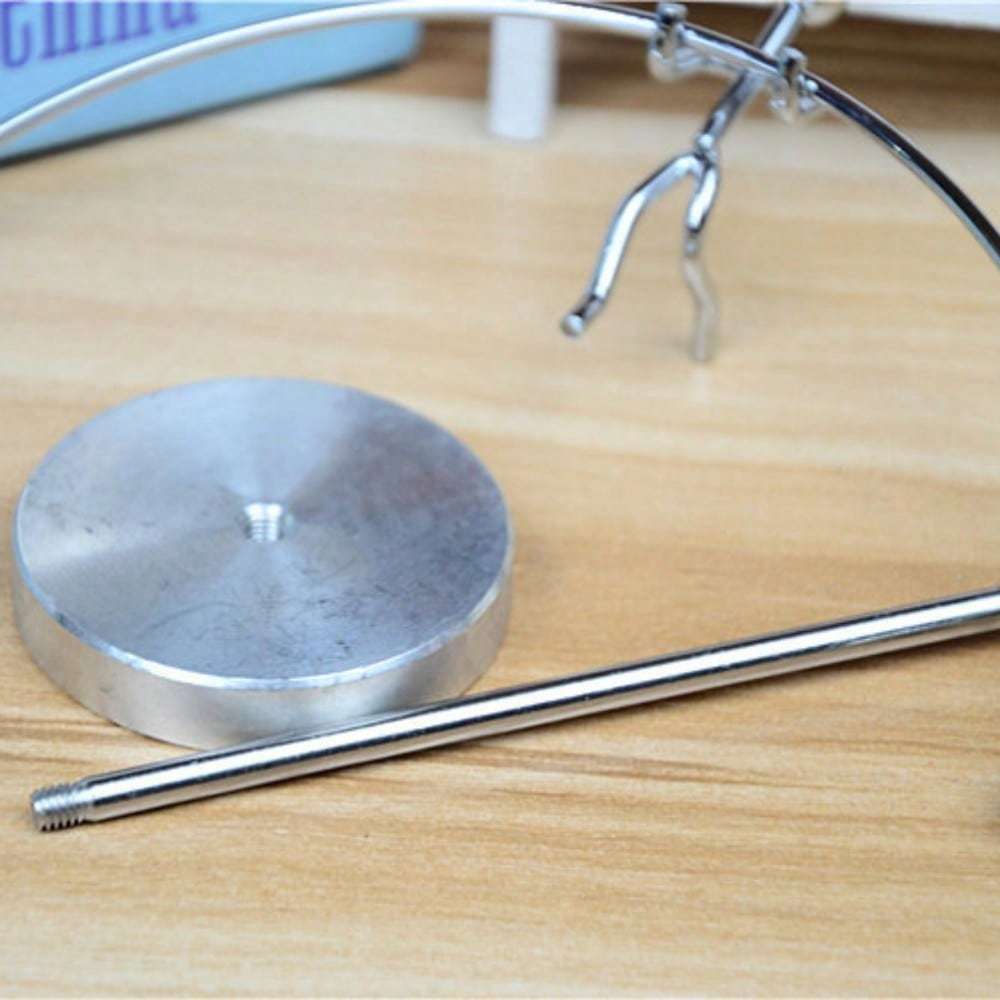 Nerezová ocel Balanční socha pro stolní kancelářskou dekoraci - Dynamická zvedací socha, Jedinečný sběratelský dárek, Multifunkční pro vnitřní/venkovní použití