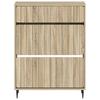 Shoe Cabinet ZWOLLE 78 X 24 X 103 Cm Engineered Wood Sonoma Oak