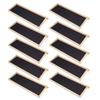 10 Set Beehive Frames Foundations Kit Honey Bee Frames with Beeswax Coated Food Grade Foundation