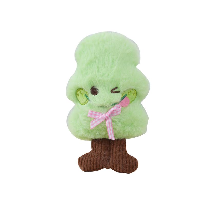 Adorable Plush Forest Series Money Tree Keychain Creative Plush Doll For Couples