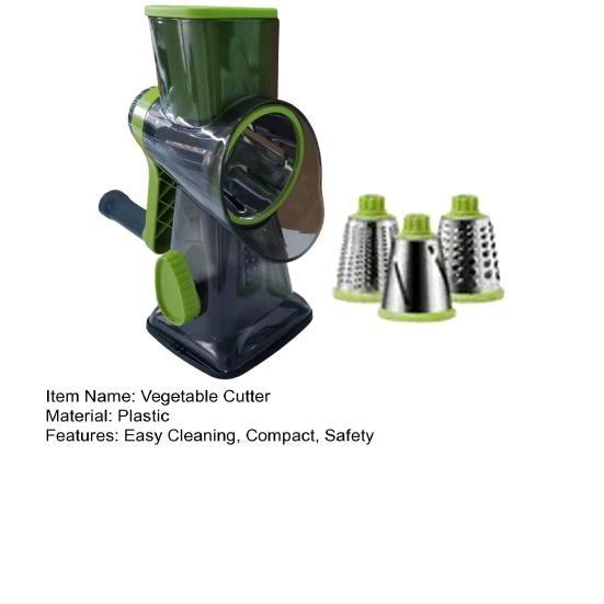 Handheld Roller Vegetable Slicer Adjustable Julienne Shredder for Home Kitchen Stainless Steel Blade Quick Vegetable Prep Tool with Protective Guard