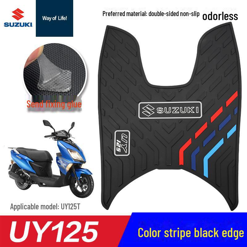 Qingqi Lingmu UY125 Little Dolphin Anti-Rutsch-Pedalpolster-Zubehör