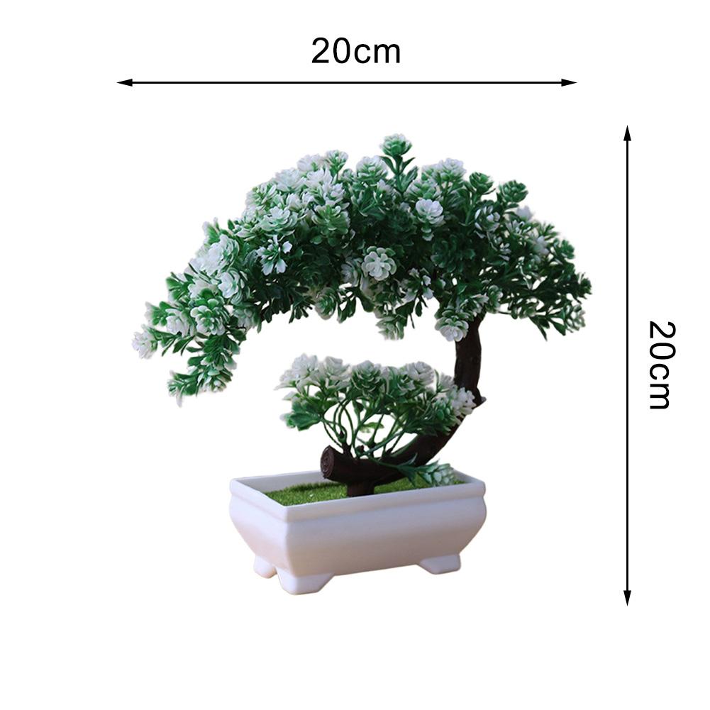 Low Maintenance Faux Potted Plant Realistic Foliage