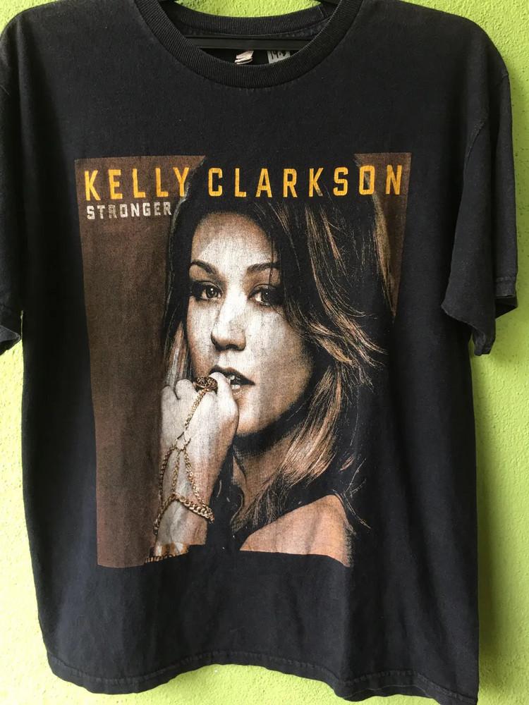 Винтажная футболка Kelly Clarkson stronger 2012 Тур Концерт S-5XL BL475 Унисекс Футболка XXXXL