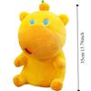 Large Capacity Capybara Lulu Plush Crossbody Bag Persimmon Cartoon Plush Pencil Case  Office