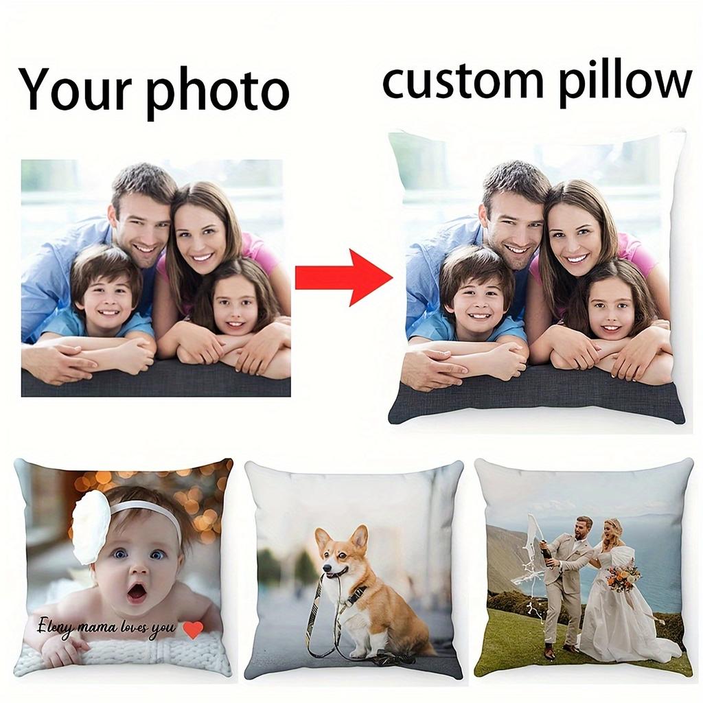 1 piece of comfortable cat sofa pillowcase - single-sided printed, retro style, zipper closure, machine washable polyester fiber