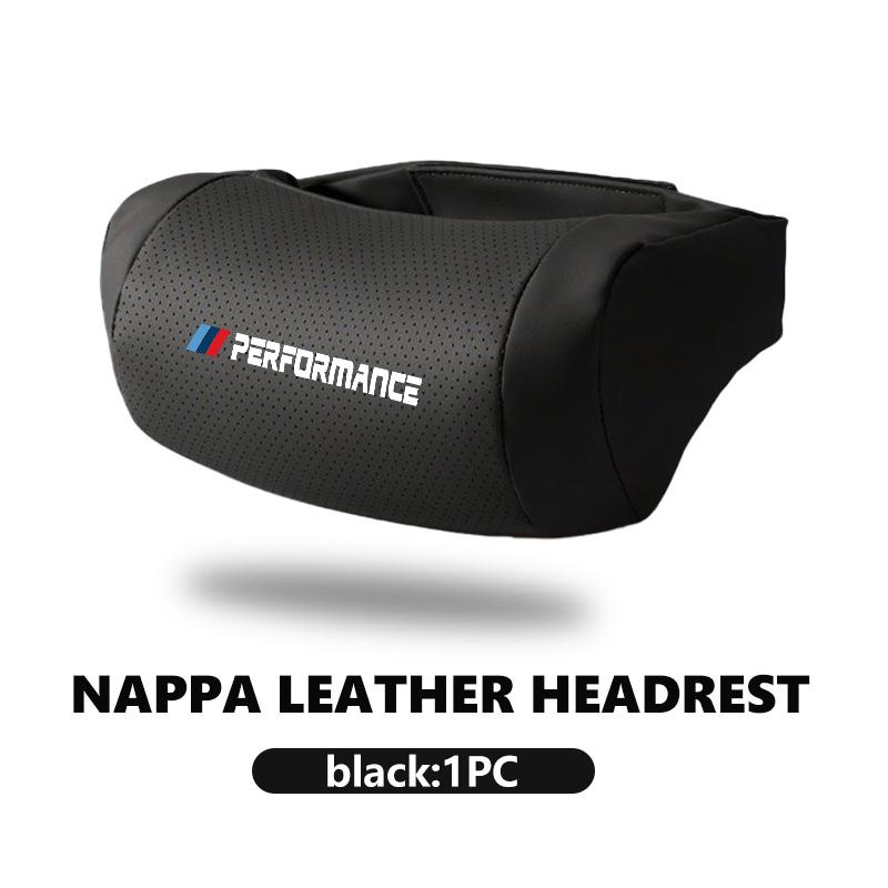 Car Accessories Seat Headrest Auto Logo Neck Pillow For BMW M Performance E36 E46 E60 E90 E91 E92 E93 F30 F20