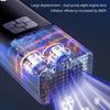 Battery Power Tyre Inflator Air Compressor Handheld Electric Digital Tire Inflator with LED Light Tire Pump