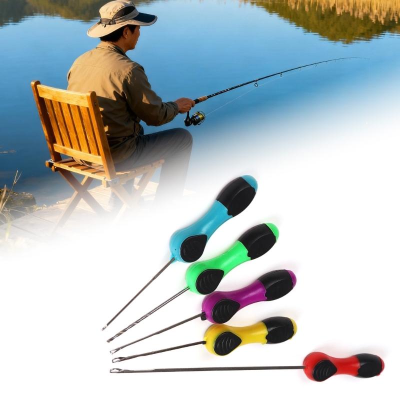 Baiting Drill Lure Rigging Needle Hook 5pcs Boilie Needle Fishing Baiting Needle Fishing Equipment Accessory Portable