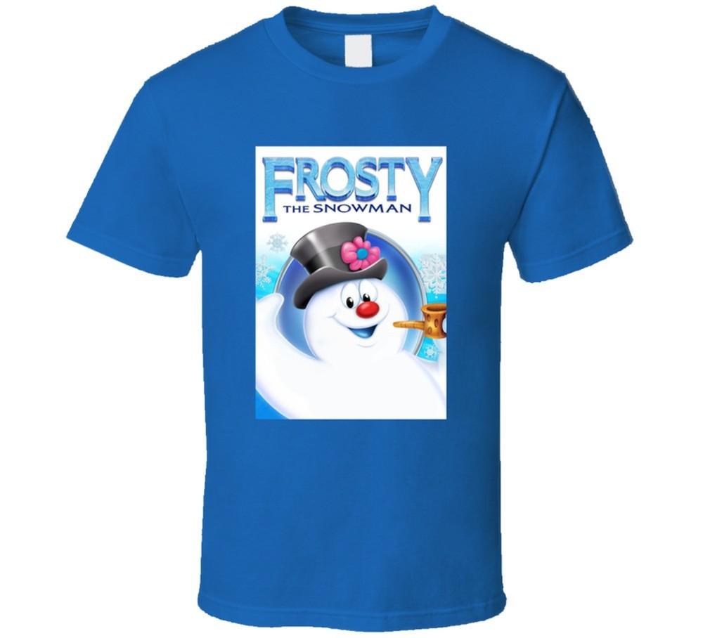 Frosty The Snowman Movie Tee 1969 Animated Holiday Christmas Film T Shirt Unisex T-Shirt L