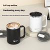 304 Stainless Steel Double-Wall Insulated Creative Simple Travel Mug with Lid Ideal for Tea and Beverages Durable Stylish Design