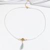 Butterfly Necklace with Color-Retaining Zircon - Fashionable, Versatile Women's Jewelry Accessory.