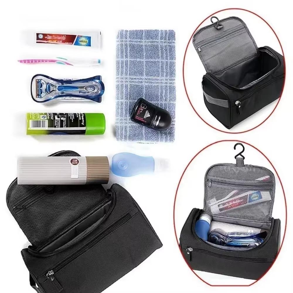 Travel Makeup Bag Waterproof Large Capacity Cosmetic Organizer Toiletry Case Wash Pouch Zipper Storage Bag for Women Men