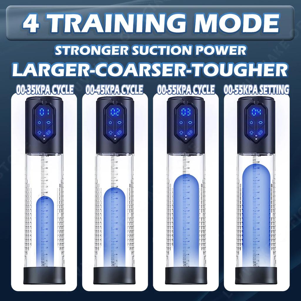 Vacuum Sucking Electric Penis Pump Sex Machine Penis Extender Dick Training Automatic Male Masturbator Adultos Sex Toy for Men