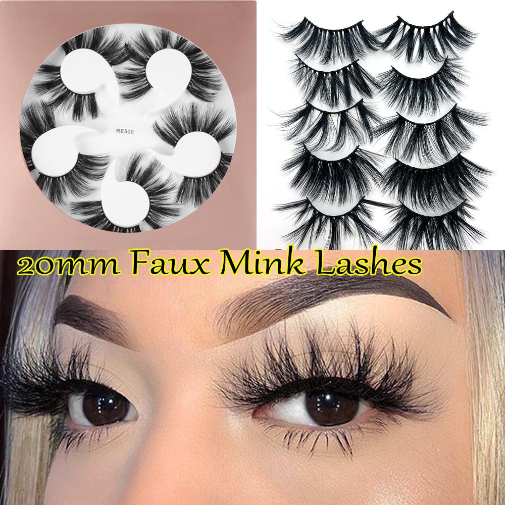 Eye Makeup Tools Wispies Fluffies 3D  Faux Mink Lash Thick Long Eyelashes Extension False Eyelashes