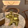 Elegant Resins Elephant Mother and Baby Figurine Sculpture for Home Decoration Collectible Ornament and Gift Giving