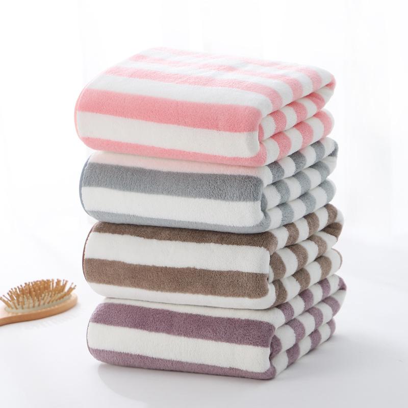 Household Thick Soft Water-absorbing Quick-drying Bath Towel