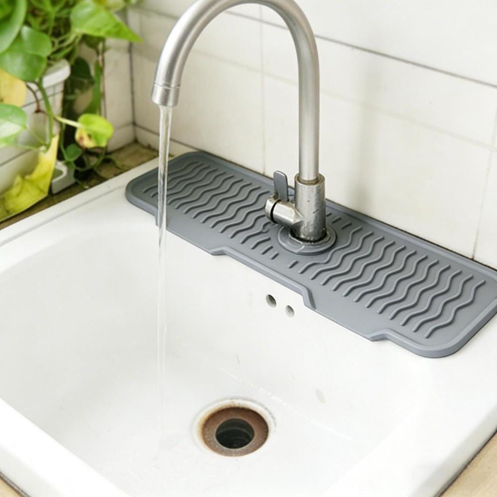 Multi-Functional Faucet Pad 61cm Extra-long Water Drip Tray New Sink Draining Pad Home Use
