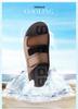 Men's Plus Size British Style Slippers - High Quality Breathable Indoor Outdoor Casual Sandals