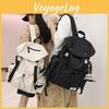 Nylon Unisex Fashion Travel Backpack With Multiple Compartments For Use Daily