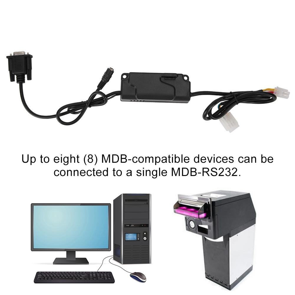MDb rS232 MDB Payment Device To PC RS232 Converter for MDB Coin Validator