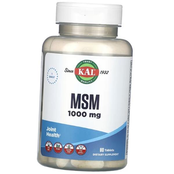 Метилсульфонилметан, MSM 1000, KAL  80таб (03424002)