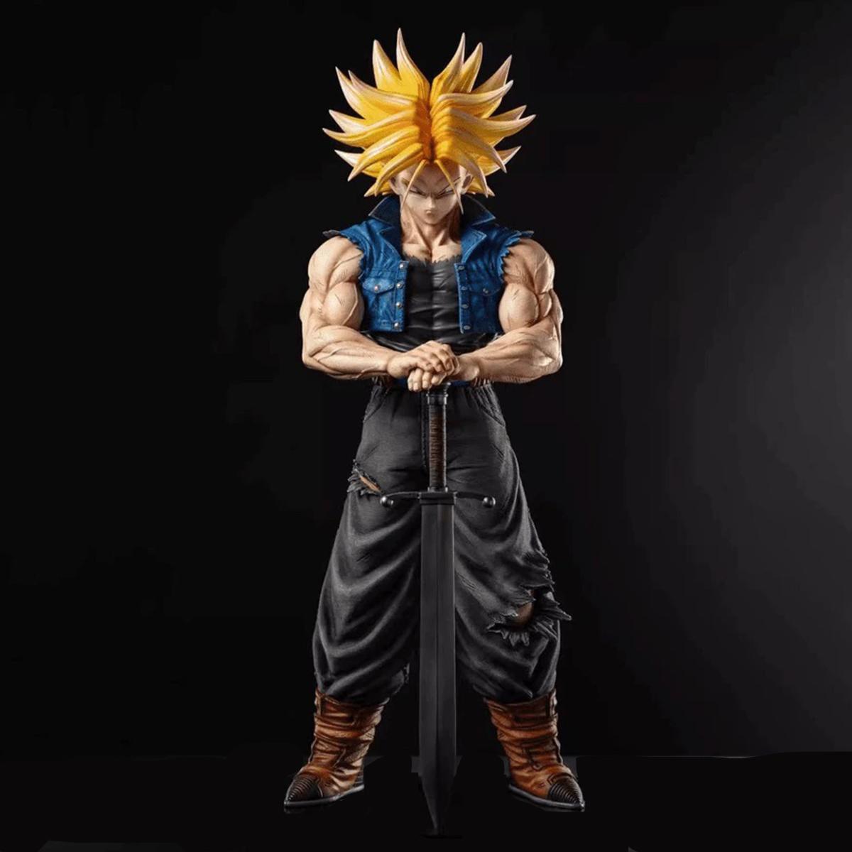 

Anime Drogan Boll Z Trunks Figure Future Trunks Action Figures 25cmpvc Statue Collection Model Toys For Children Gifts