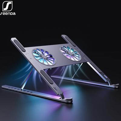 SeenDa Laptop Cooling Stand With 2 USB Fan Laptop Cooler Stand Pad Cooling For Notebook Heat