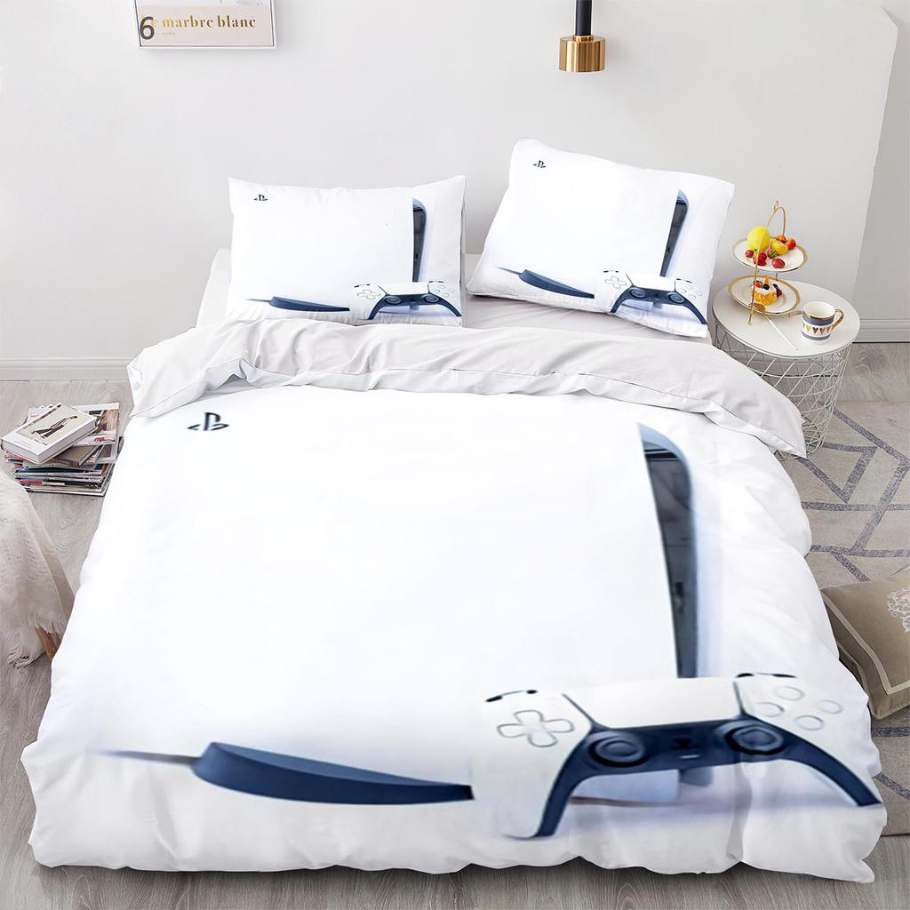 Comforter Cool Gamepad Bedding Set Single Twin Full Queen King Size Kawaii Bed Set Aldult Kid Bedroom Three-Piece Suits 3D Print