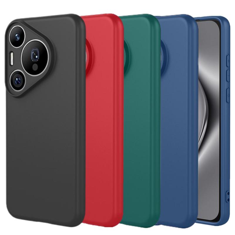 Flexible Liquid Silicone TPU Case For Huawei Pura 70 Ultra Protective Cover For Huawei P70 Pro Fundas Coque Capa
