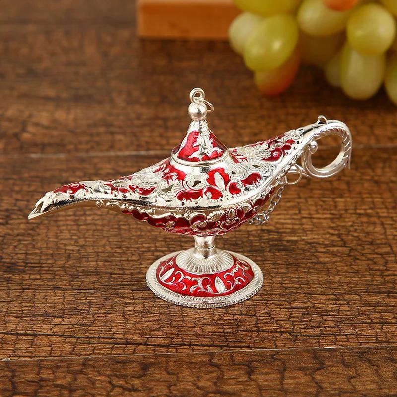 Aladdin Lamp Decoration Russian Wishing Lamp Metal Decoration Crafts European Vintage a birthday present Home Decoration Crafts