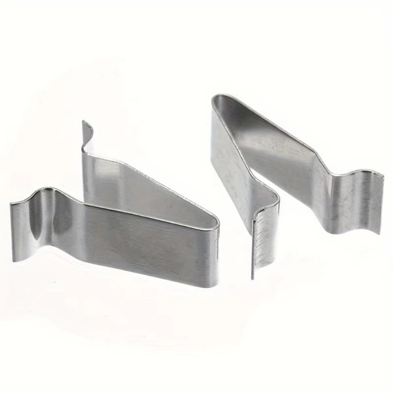 20pcs Trunk Tailgate Retainer Clips Automotive Accessories Car Door Strips Lining Metal Fastener Clips Trim Panel Clip