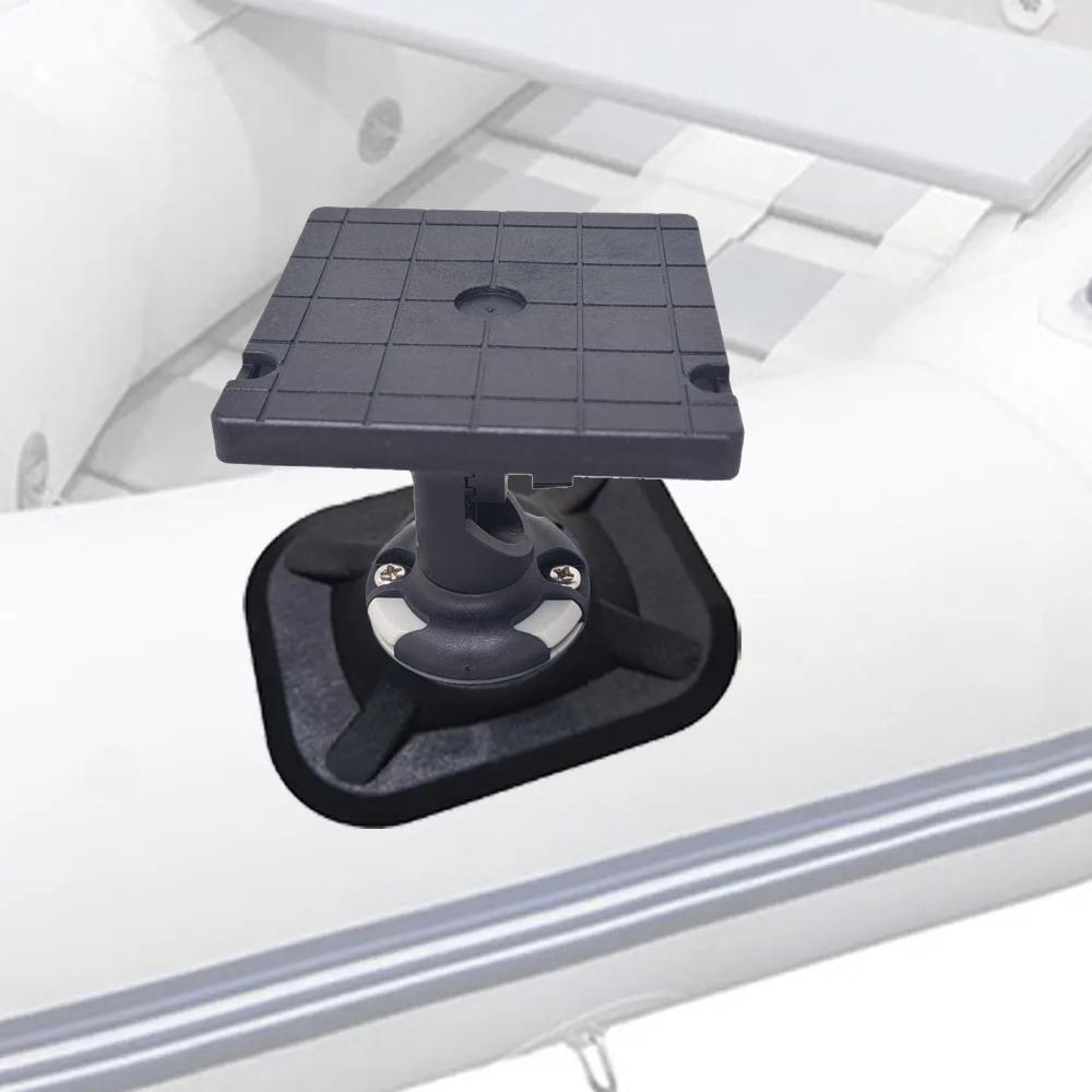 Inflatable Boat Fish Finder Mount PVC Boat GPS Sounder Holder Draft Dinghy SUP Board Rotation Device Supporter