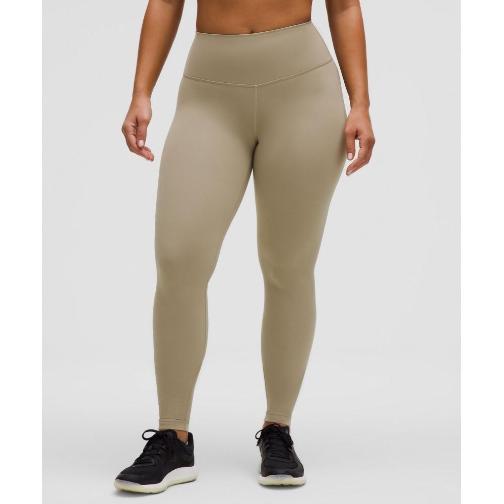 

Lululemon Wunder Train Contour Fit High Rise Tight 28 Sheer Oak 8/28
