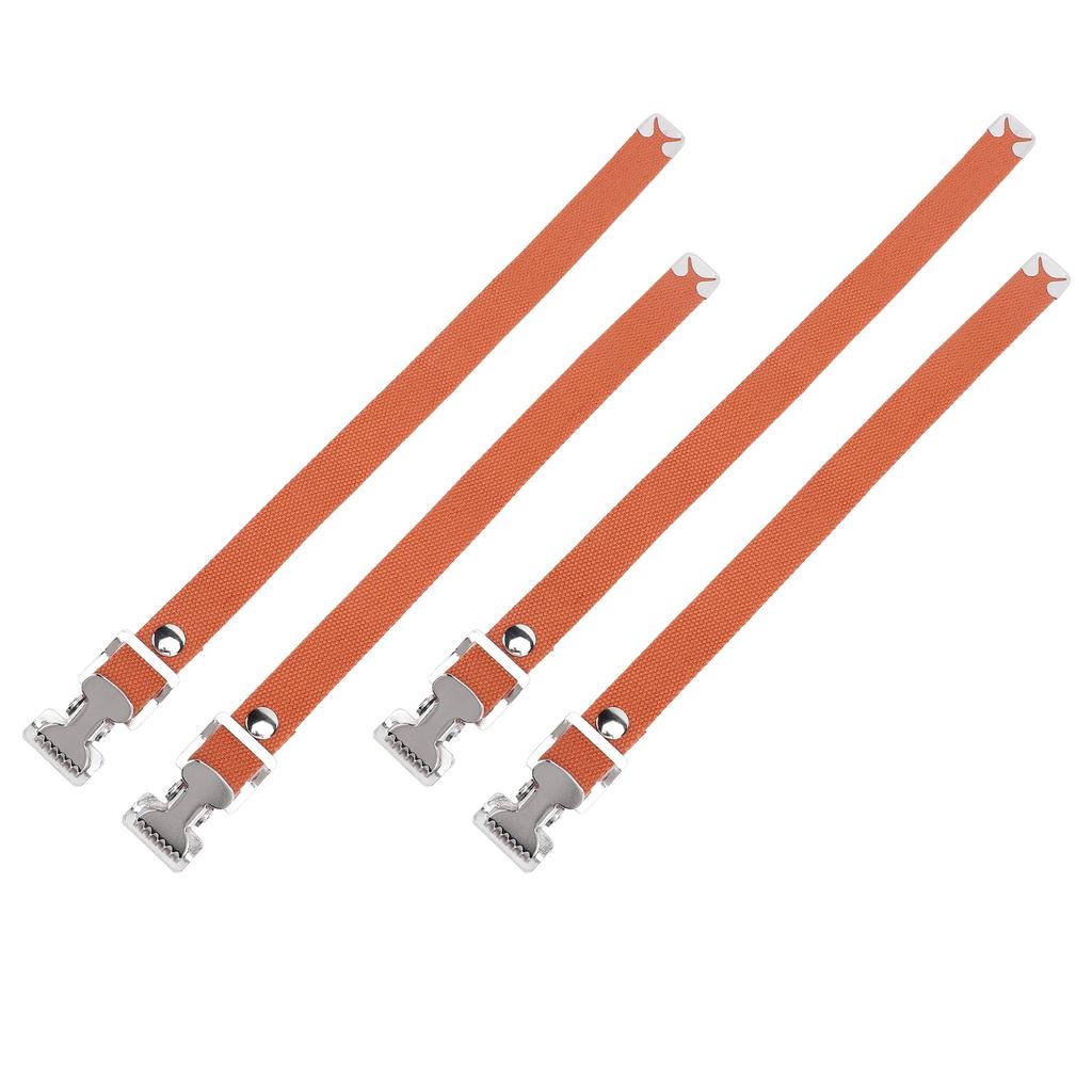 4Pcs Drywall Stilts Straps Flexible Nylon Aluminum Alloy Buckle Adjustable Drywall Foot Band Straps