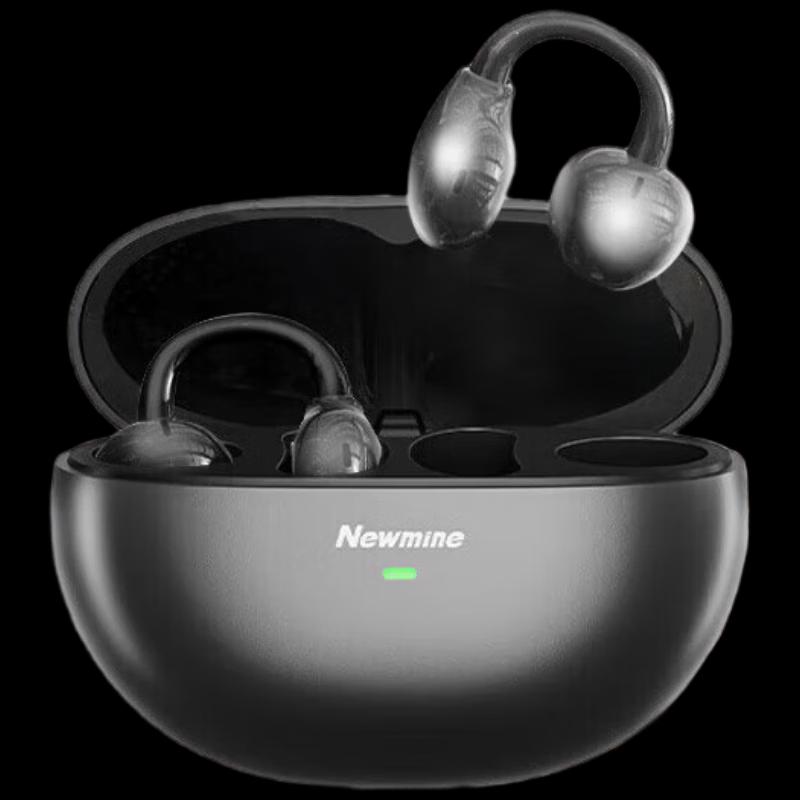 Newmine S6 Wireless Ear Clip Bluetooth Translation Earbuds