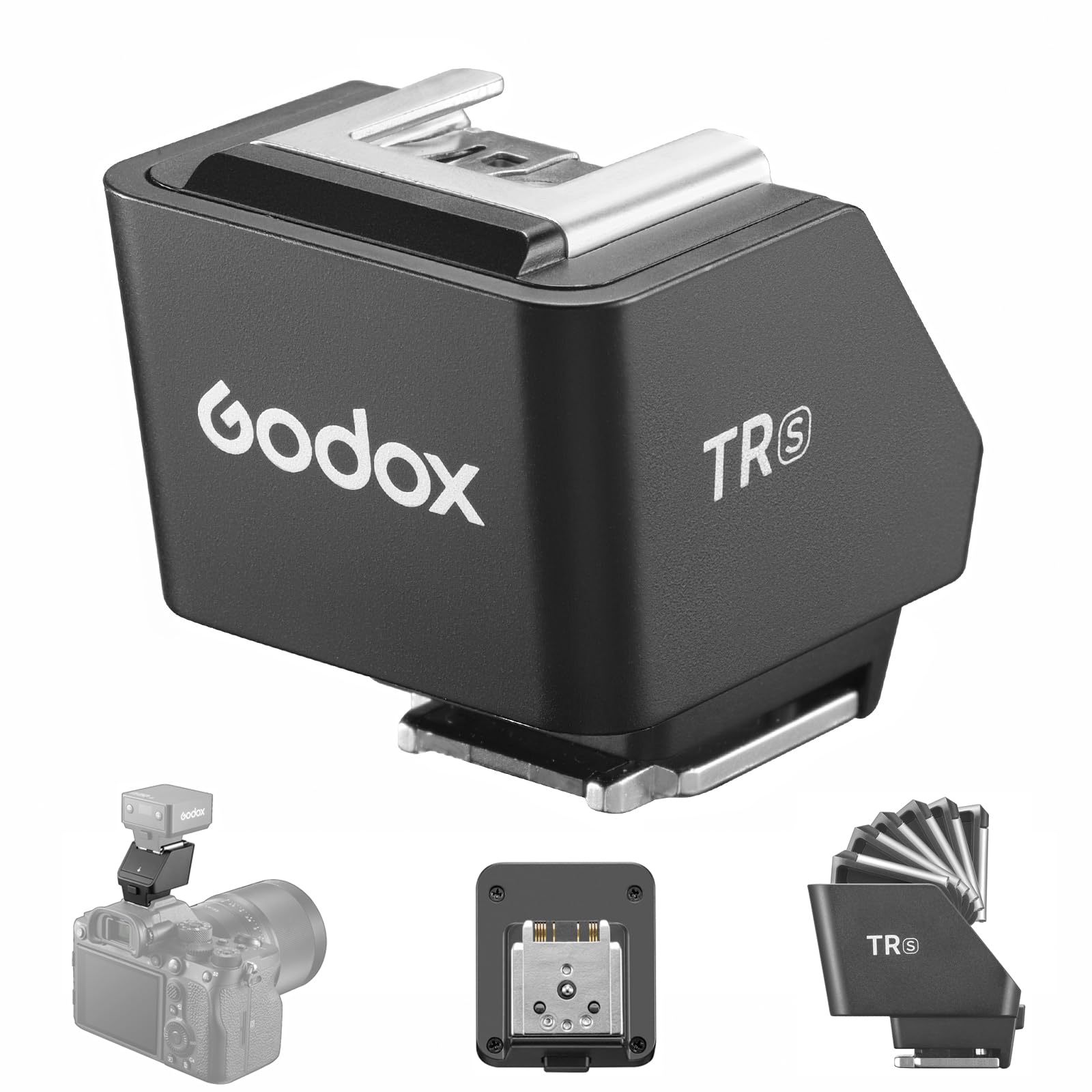 Godox TTL Горячий башмак-подъемник для Sony Совместим с Godox iT20 IT22 iT30Pro S Mini Вспышка Поднимает высоту вспышки и Уменьшает тень от объектива TR-S Камеры, S, S,
