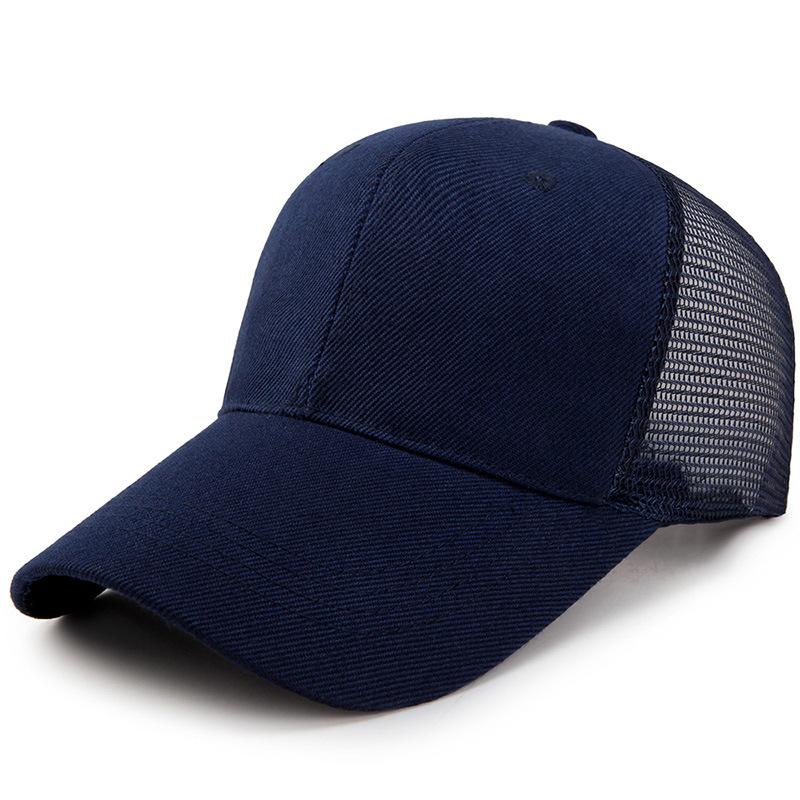 Fashion Women Ponytail Baseball Cap Snapback Hat Messy Bun Mesh Hat Sport Sun Hat