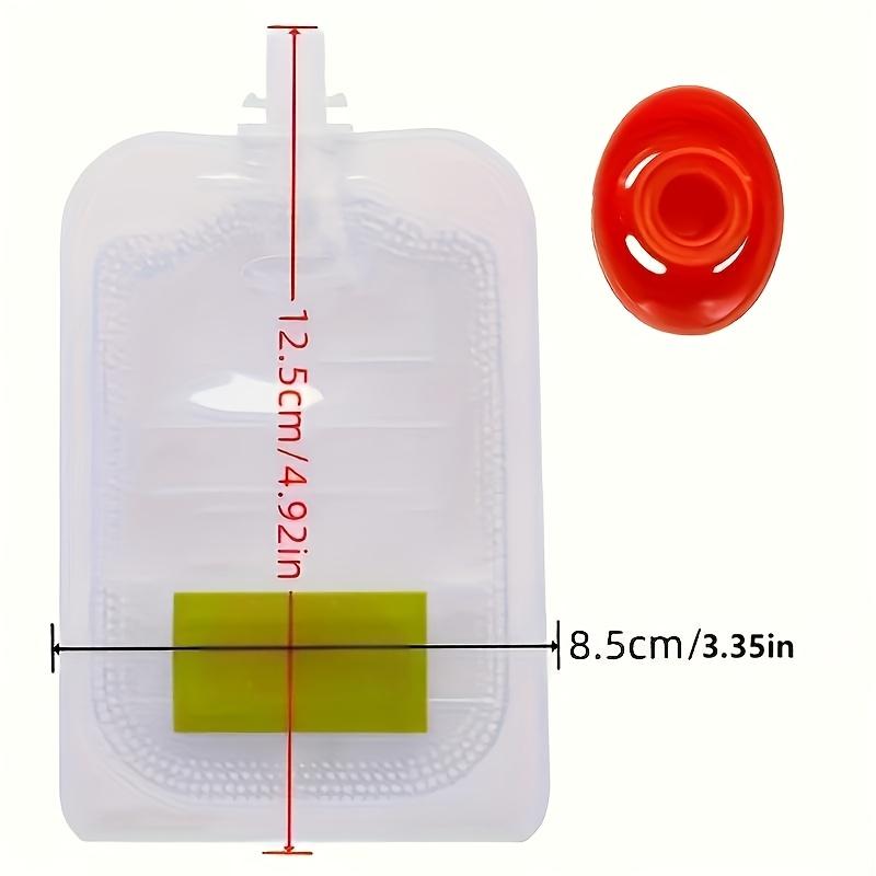 1 Set, Manuelle Aufbewahrungsbeutel für Babynahrungsergänzung, 10 Stück Spender für Nahrungsergänzung, Versiegelte Beutel für die Küche, Kein Strom erforderlich, Kunststoffmaterial