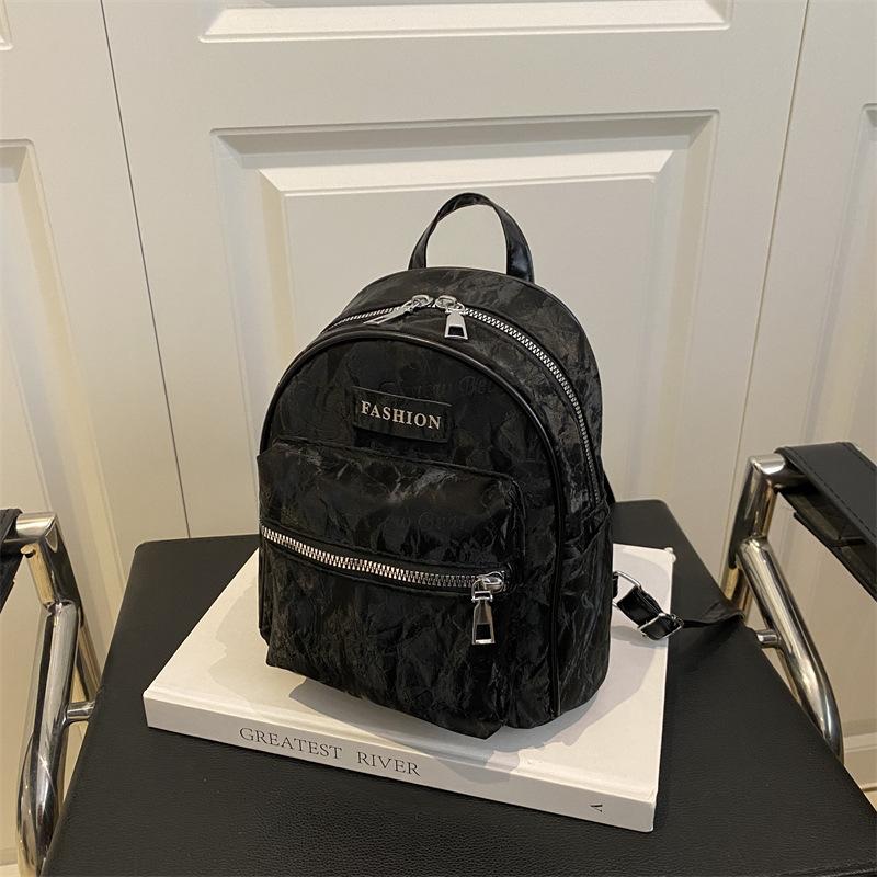 Backpack women 2025 new fashion travel small bag students go to work backpack after going out