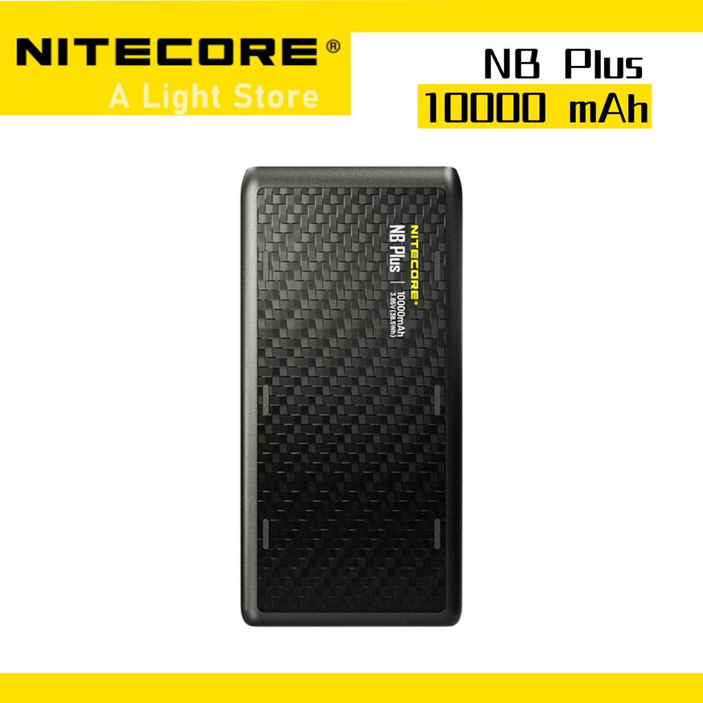 NITECORE NB Plus Running 10000 mAh Power Bank Mobile Powerbank IPX7 Waterproof 22.5W USB-C Fast Charge PD QC3.0 For Camping