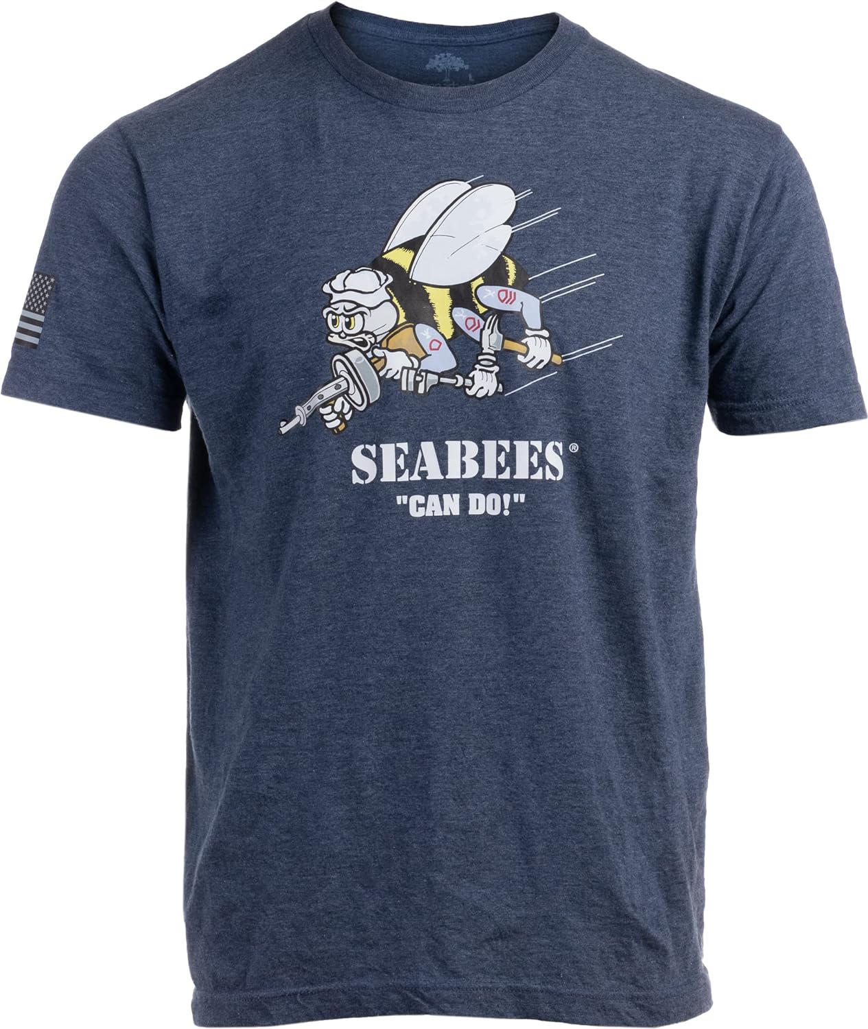 

Naval Seabees Construction Battalion Naval Veteran TShirt 100 Cotton ONeck Summer Short Sleeve Casual Mens Tshirt Size S3XL 4XL