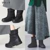 Oriental Traffic OT3401 BLACK (2021 Autumn/Winter) Women's Lightweight Snow Boots with Water-Repellent Lining, Warm and Lightweight, Waterproof for Sn