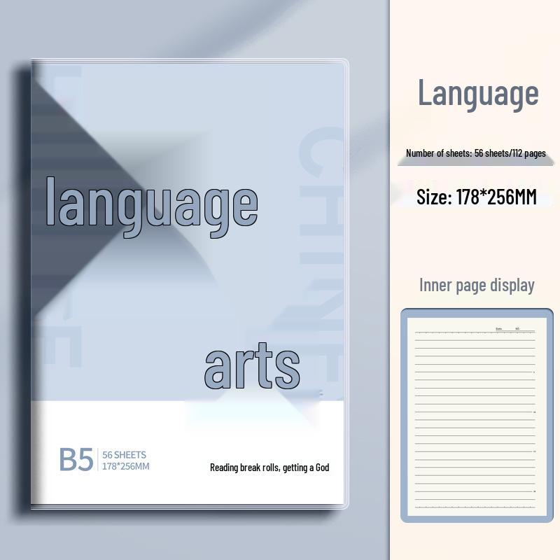 B5 Mehrfächerhefte: Komplettset für Politik, Geschichte, Englisch und Chemie - Perfekt für Schüler der Mittelstufe, Oberstufe und Studenten