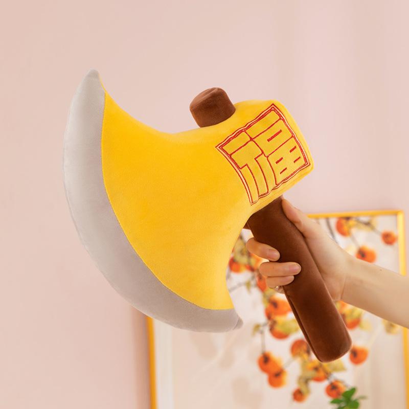 

Креативные плюшевые игрушки Golden Axe, подушки-украшения для дома, подарки на новоселье, детские забавные куклы 40cm