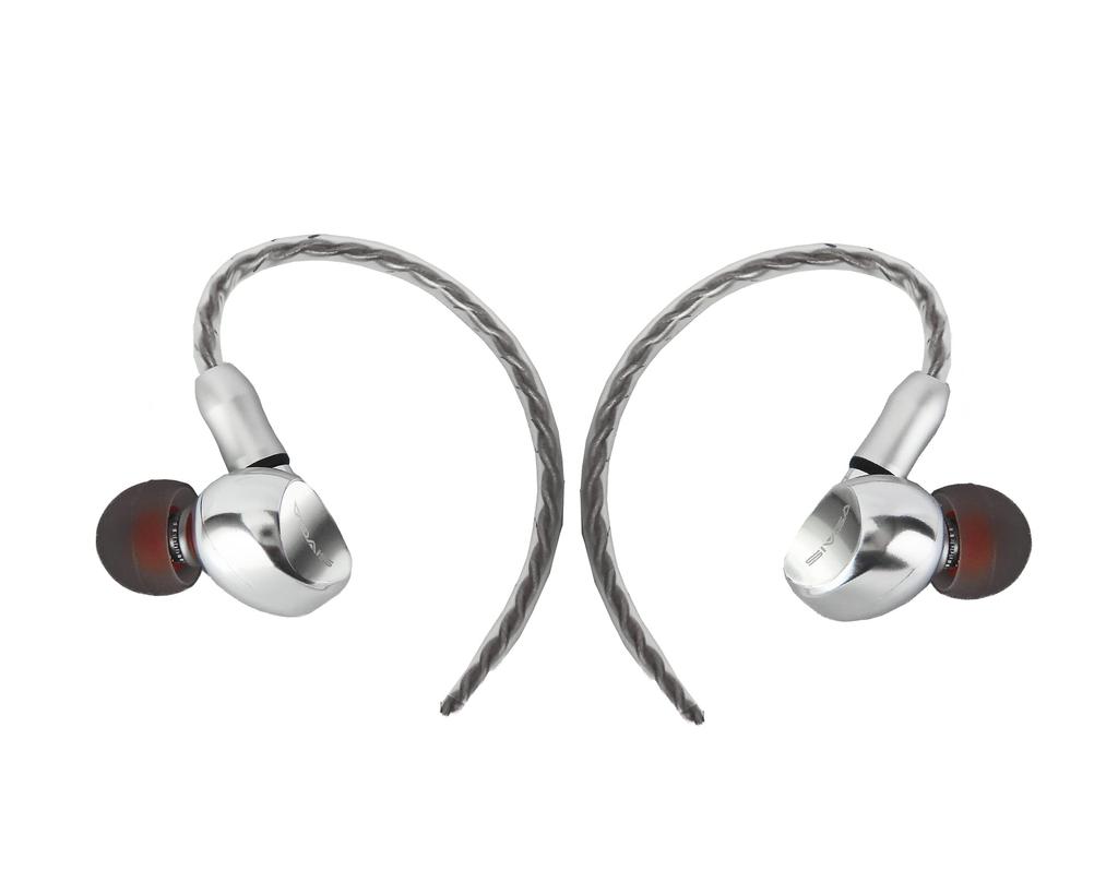 SIVGA SM001 Dynamic Wired Earphones, MMCX, Silver