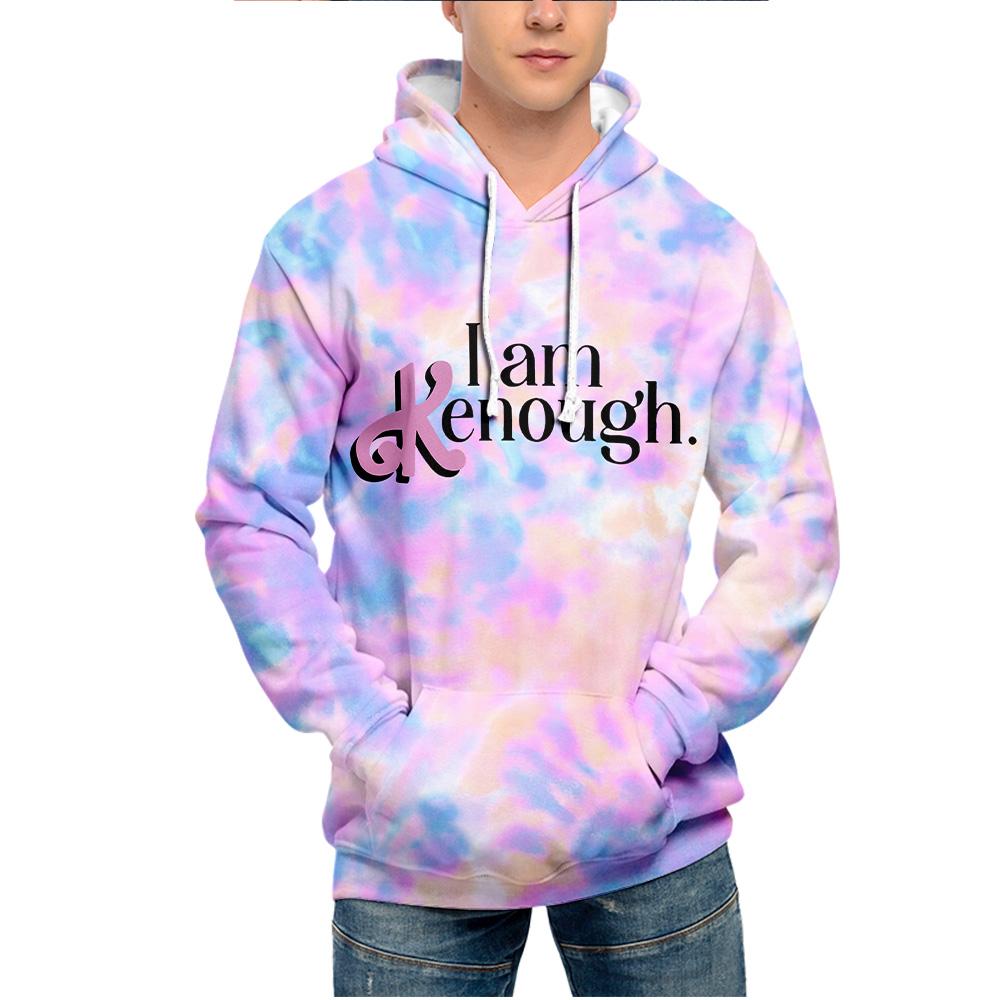 

Толстовка с капюшоном I Am Kenough, уличная толстовка с капюшоном Kenough, мужская и женская толстовка для косплея