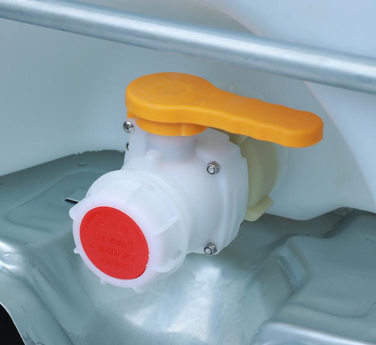 IBC 1-Ton Barrel Valve Set: Acid & Alkali Resistant Butterfly and Ball Valves, DN50, for Plastic Barrel Discharge.