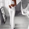 Women's Sexy Slim Fit Big Flared Yoga Pants  Slim Stretch Wide Leg Pants